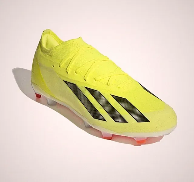 Adidas X Crazyfast Pro FG Solar Energy IG0601 Soccer Cleats Mens Size 9.5 & 10