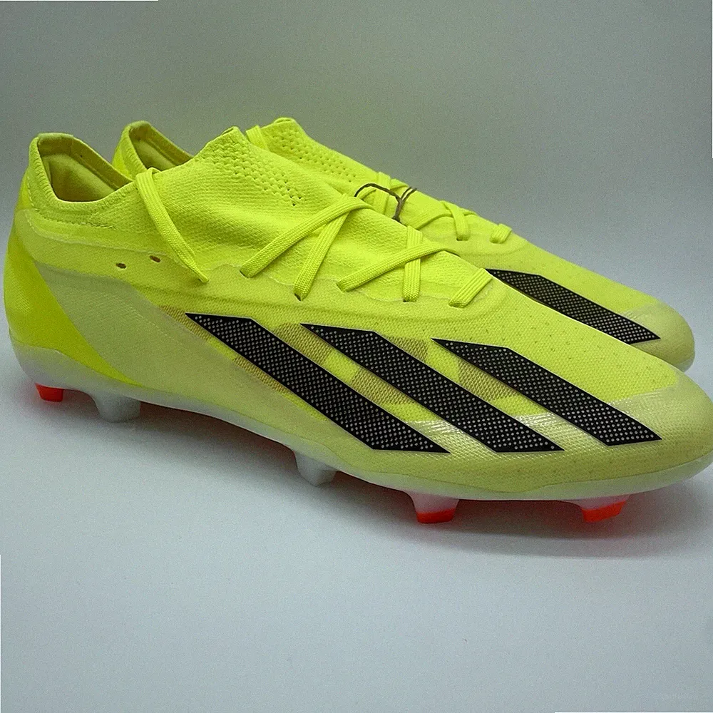 Adidas X Crazyfast Pro FG Solar Energy Pack IG0601 Soccer Cleats Men's Size 10.5
