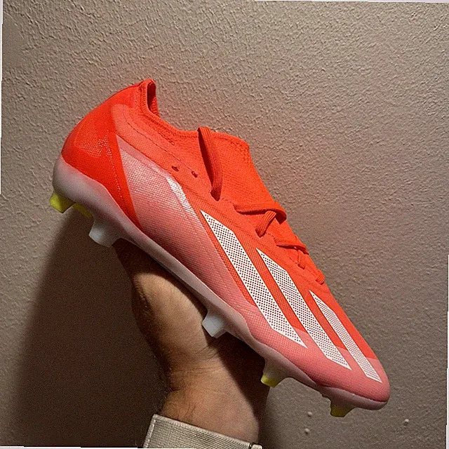 Adidas X Crazyfast Pro FG Solar Red IG0600 Soccer Football Cleats Mens Size 7.5