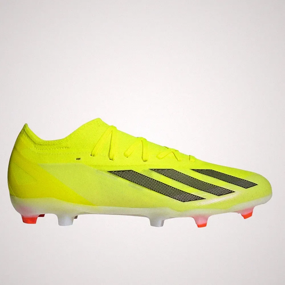 adidas X Crazyfast Pro Firm Ground Soccer Cleats Mens Yellow Sneakers Athletic S