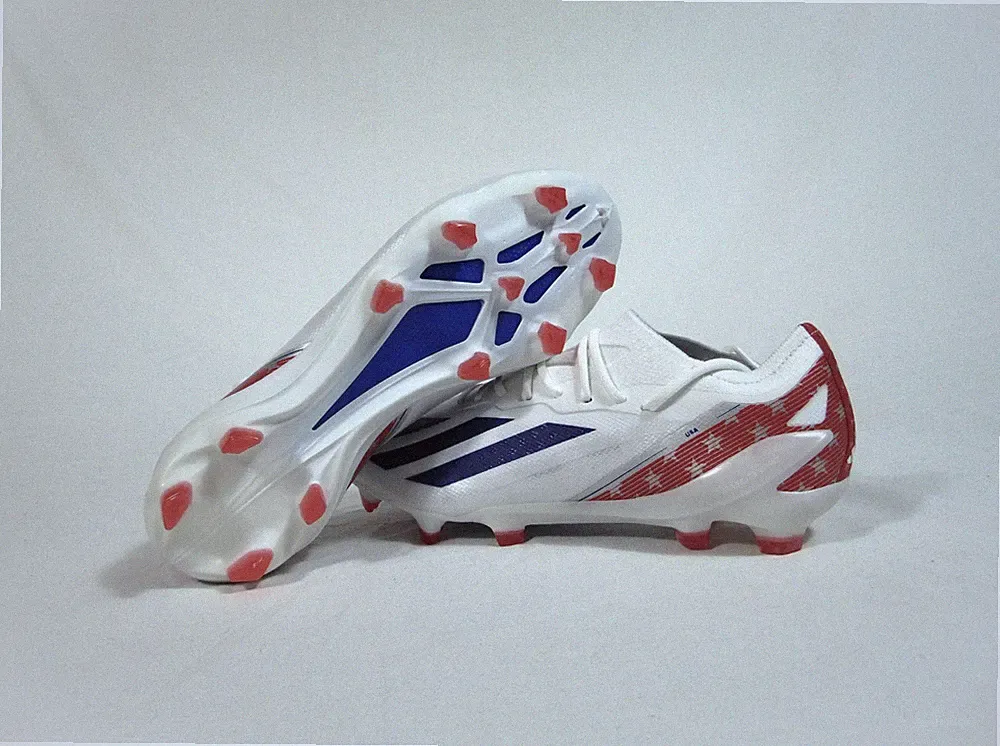 Adidas X Crazyfast USA.1 FG "Patriotic" White Soccer Cleats Sz 7 NEW IG0664 RARE