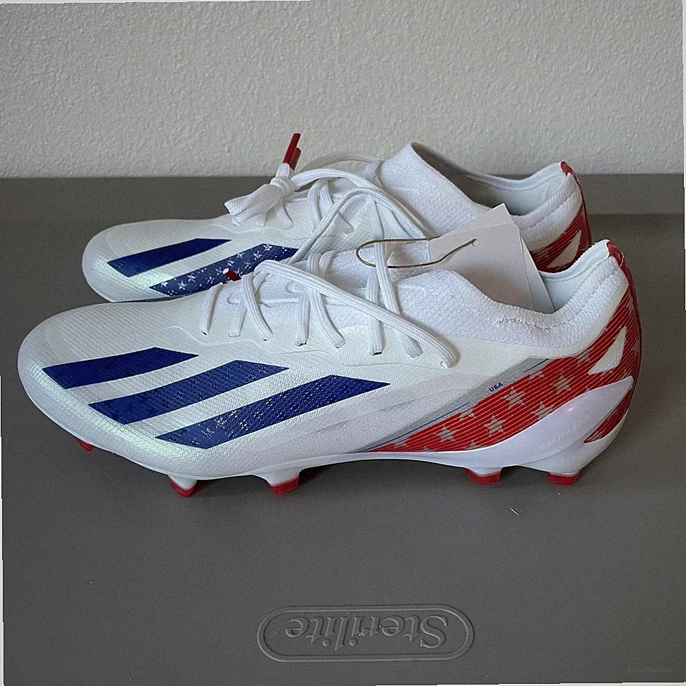 Adidas X Crazyfast USA .1 FG Soccer Cleats IG0664 Men's Size 6.5 Women's 7.5
