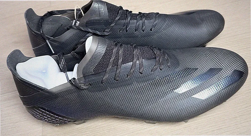 Adidas X Ghosted.1 FG Triple Black FW6895 BRAND NEW AUTHENTIC!!!! Soccer Cleats