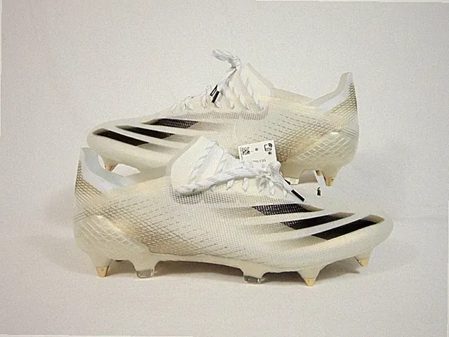 Adidas X Ghosted.1 Flouroskin SG White Soccer Cleats Sz 13.5 NEW EG8260 RARE