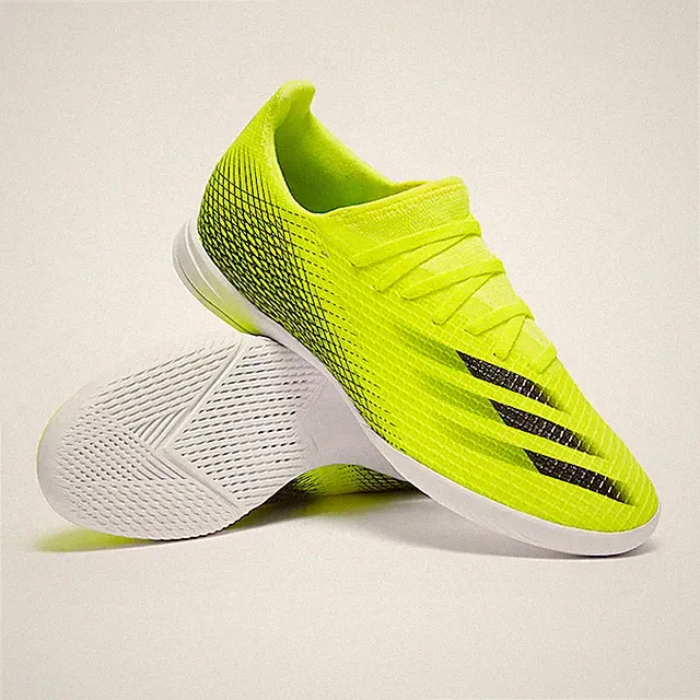adidas X Ghosted.3 Indoor Soccer Cleats Indoor Yellow FW6937 - Size 11.5 MENS