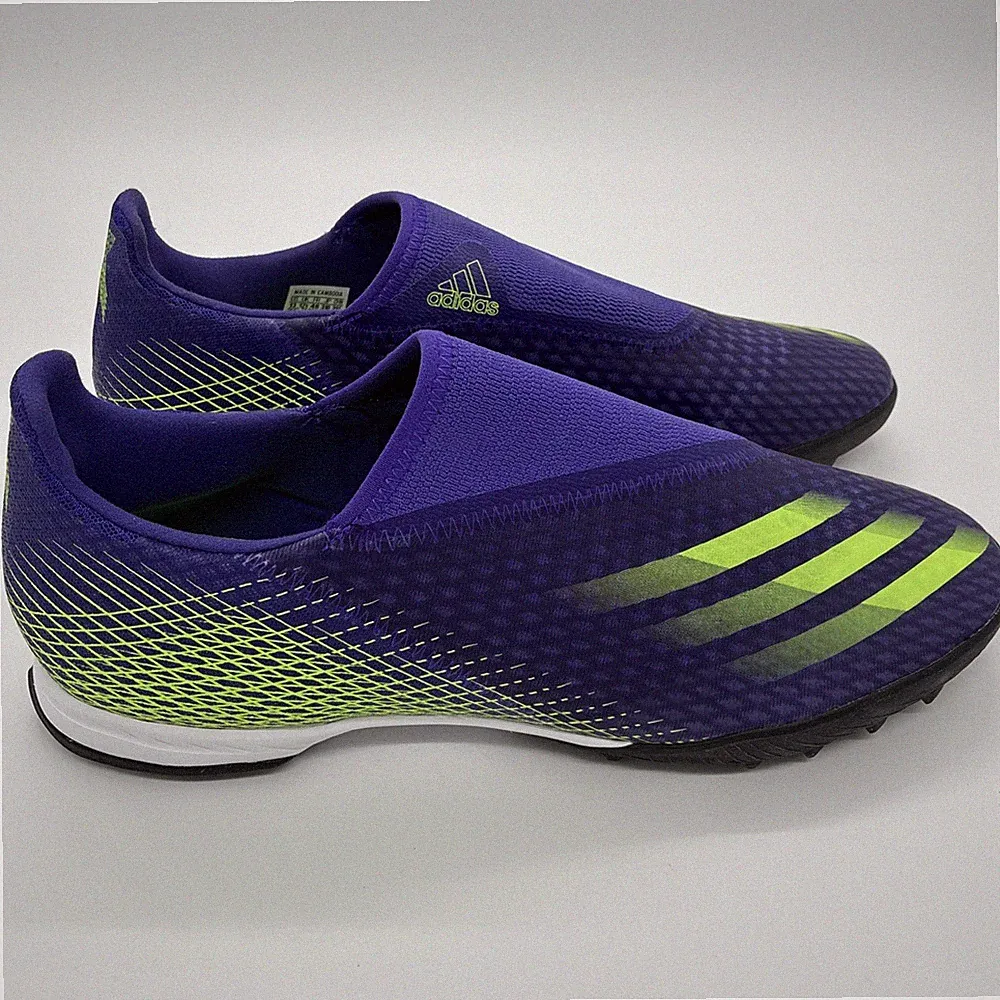 adidas X Ghosted 3 Turf Mens Soccer Cleats Shoes Turf - Purple Size 13 EG8159