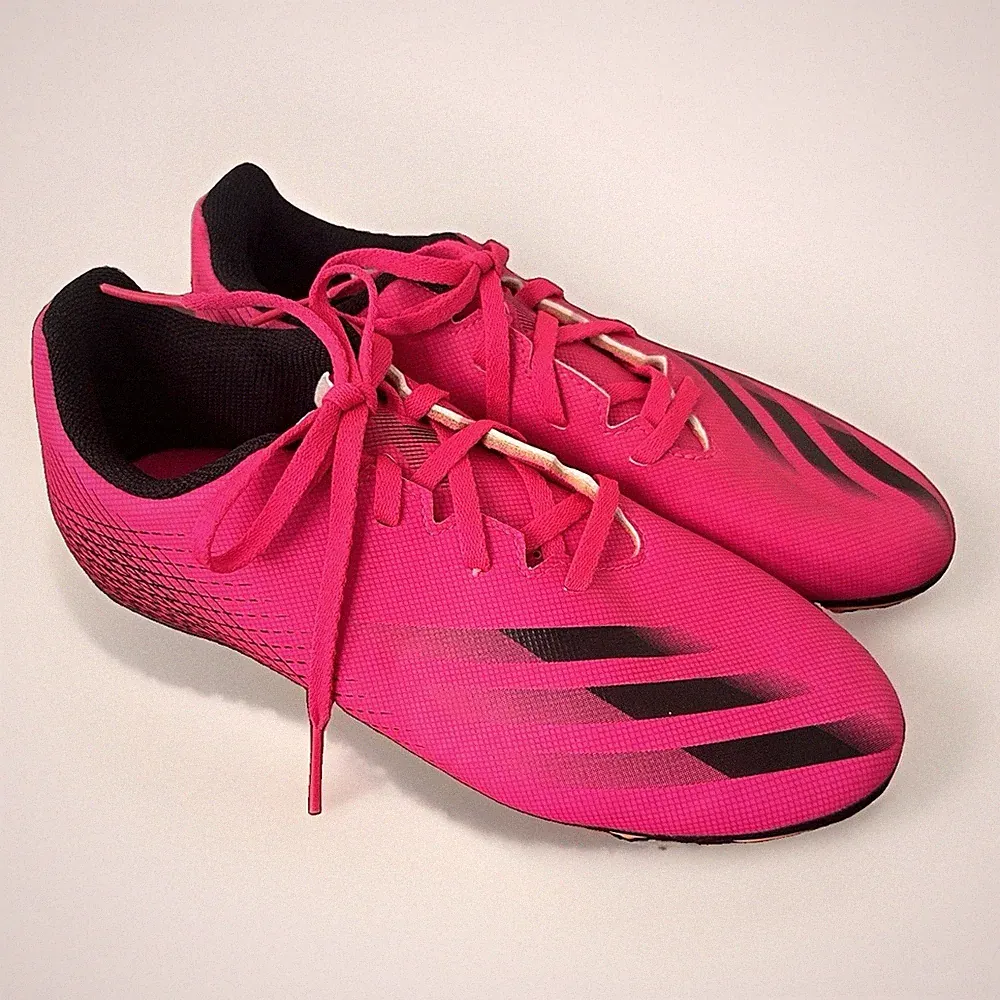 Adidas X Ghosted.4 Flexible Ground Soccer Cleats Sz 5.5 Pink Futbol NWOB