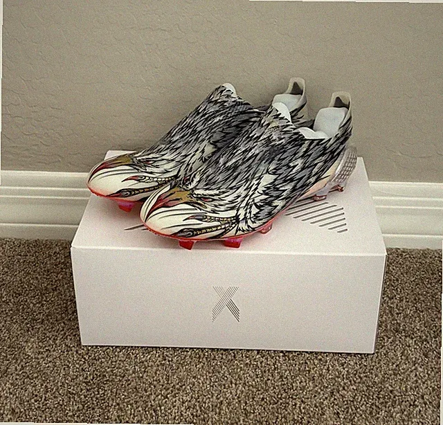 Adidas X Ghosted+ FG PF Peregrine Falcon SZ 9.5 [FX0231]