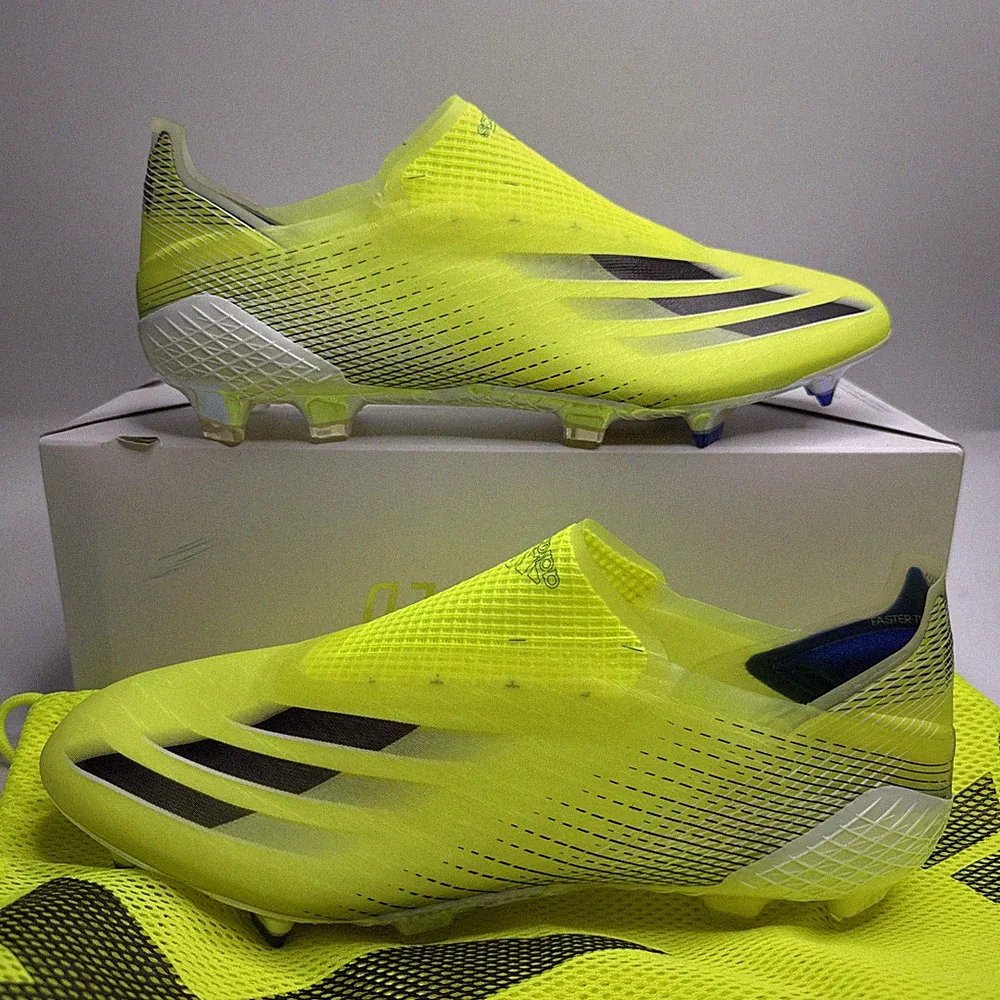 Adidas X Ghosted+ FG Solar Yellow Soccer Cleats FW6911 Men’s 11.5 New DS