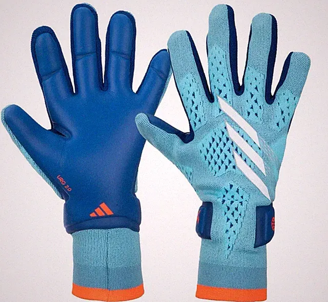 Adidas X GL Pro Gloves Men's Soccer Goalkeeper Gloves Blue NWT IA0836 Size 11