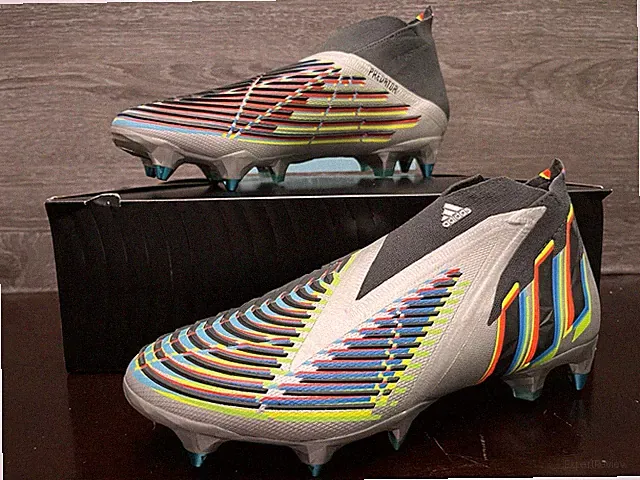 Adidas X Predator Edge+ SG Soccer Cleats Silver Multi Color Men's Size 9 HR1570