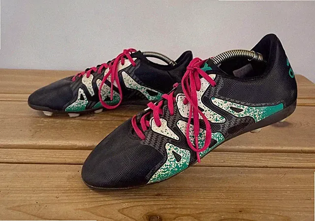 Adidas X Soccer Cleats – Black/Teal/Pink – Youth Size 6
