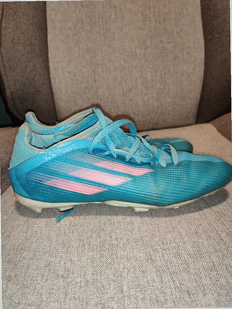 Adidas X Soccer Cleats Women's Size 4 Blue Pink
