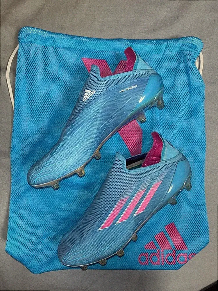 Adidas X Speed flow+ AG US 6.5 UK 6 GW7433 Soccer Football Cleats with Bag