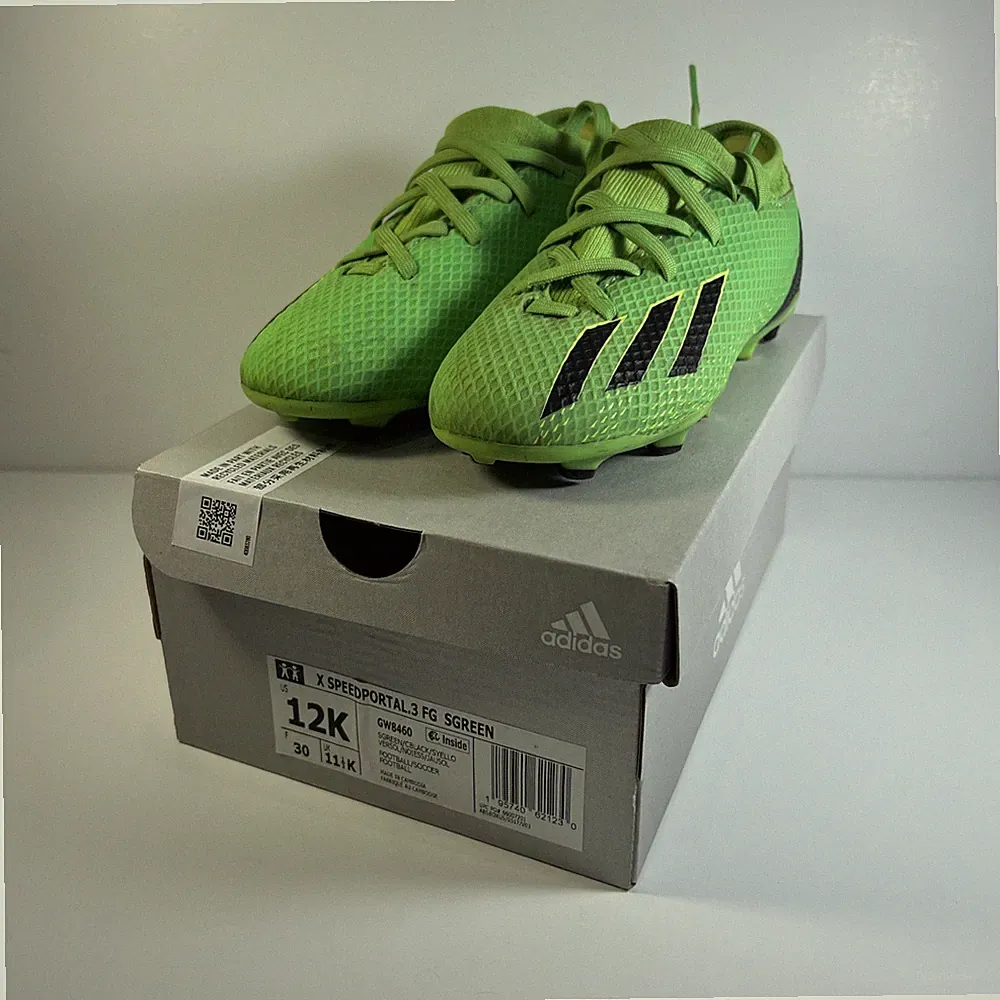 Adidas X Speed Portal 3 FG Soccer Cleats Green Kids Size 12K