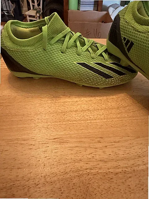 Adidas X Speed Portal 3 FG Soccer Cleats Green Kids Size 3
