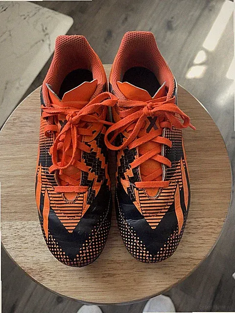 Adidas X Speed portal Messi 4 Fg Jr Soccer Cleats Size 6 Orange/Black GZ5139