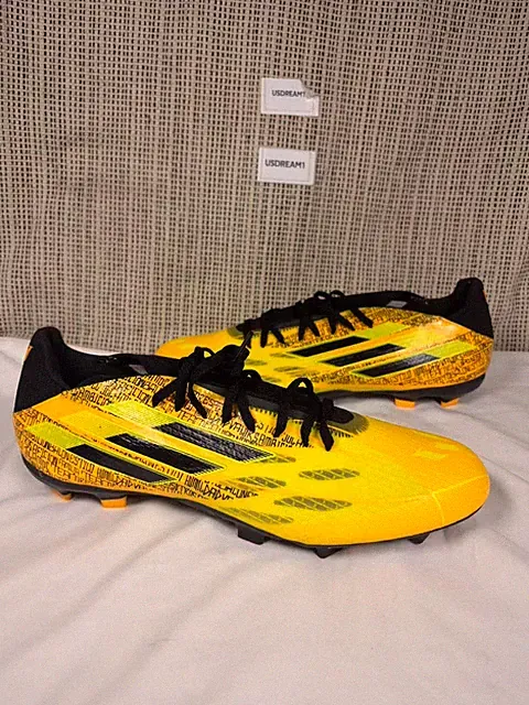 Adidas X Speedflow Messi.3 FG 'Solar Gold Bright Yellow' Cleats GW7419