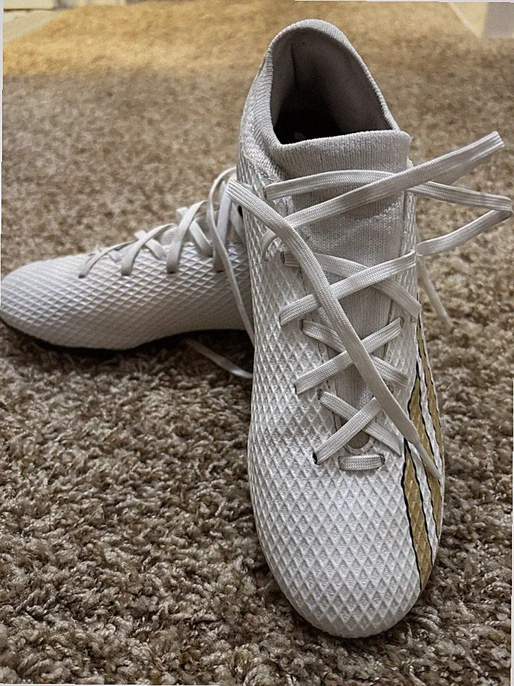 adidas X Speedflow pro Men's Low Top Lace Up soccer Cleats White/Black SG153002