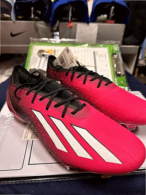 ADIDAS X SPEEDPORTAL.1 FG PRO SOCCER CLEATS STABILITY PINK BLACK GZ5108 MEN SIZE