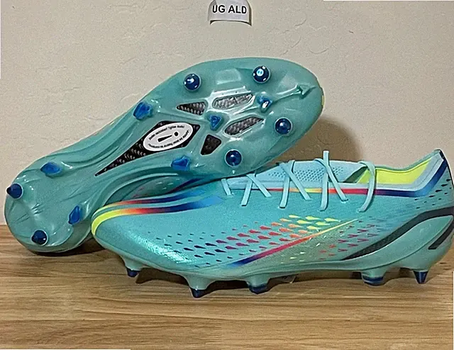 Adidas X Speedportal.1 SG Aqua Blue Soccer Cleats Size Men's 13.5 GW8442
