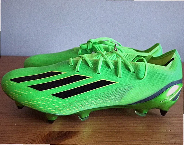 Adidas X Speedportal.1 SG Men's Size 9 Green Soccer Cleats Game Data Pack GW8440