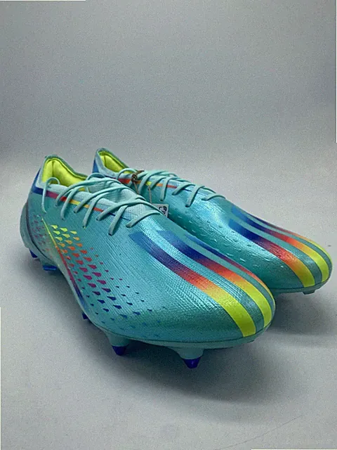 Adidas X SPEEDPORTAL.1 SOFT GROUND Clear Aqua GW8442 Men’s Size 11.5