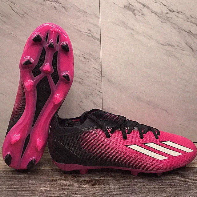 Adidas X Speedportal.2 FG Black Pink Soccer Cleats GV9563 Men's 8.5 Women's 9.5