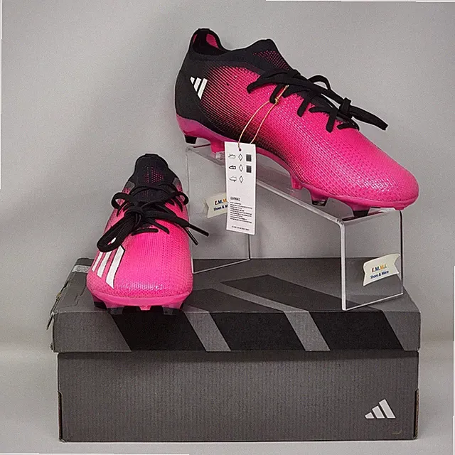 Adidas X Speedportal.2 FG Men’s Black Pink Soccer Cleats GV9563 Size 11.5 New