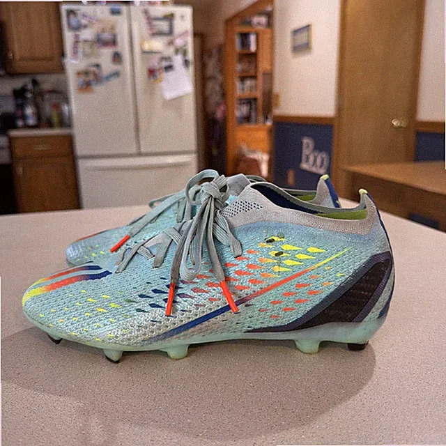 Adidas X Speedportal.2 FG Soccer Cleat Clear Aqua Sz 5.5 RARE