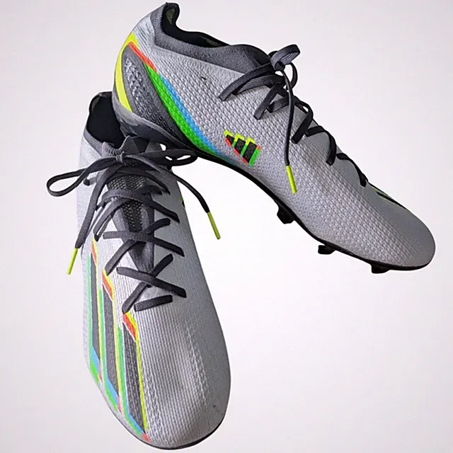 adidas X Speedportal.2 FG Soccer Football Cleats Silver Metallic size 10