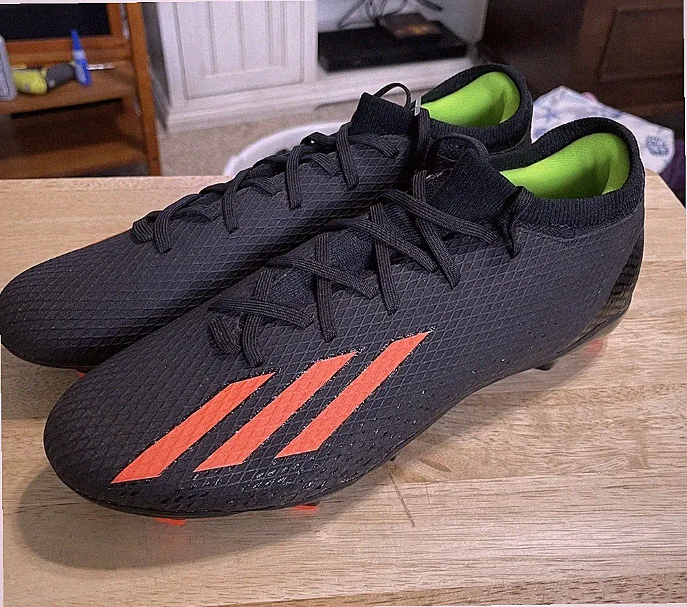 Adidas X Speedportal .3 FG Black Red Soccer Cleats GW8453 Multiple Sizes