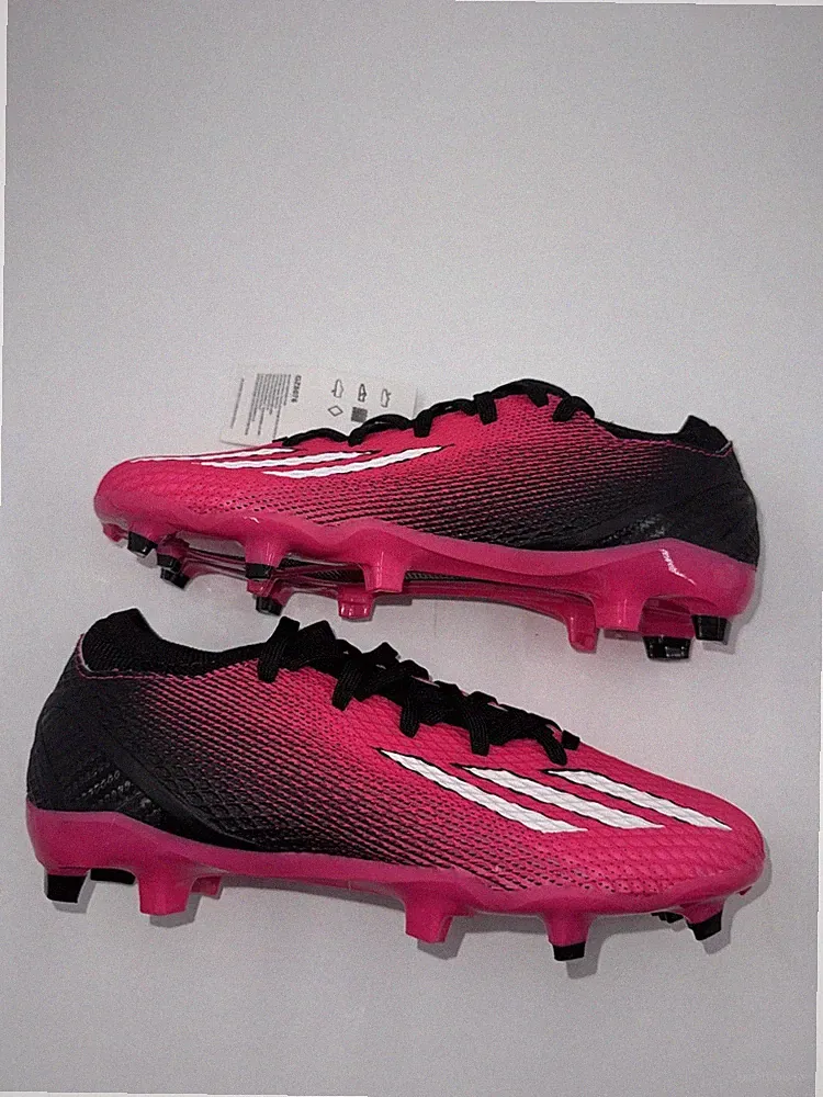 Adidas X Speedportal.3 FG Black Shock Pink Soccer Cleats GZ5076 Size 5-12