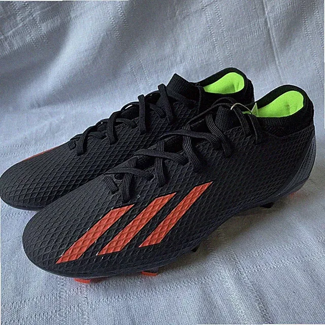 Adidas X Speedportal.3 FG Black Solar Red Soccer Cleats Men's Size 7.5 ID4922