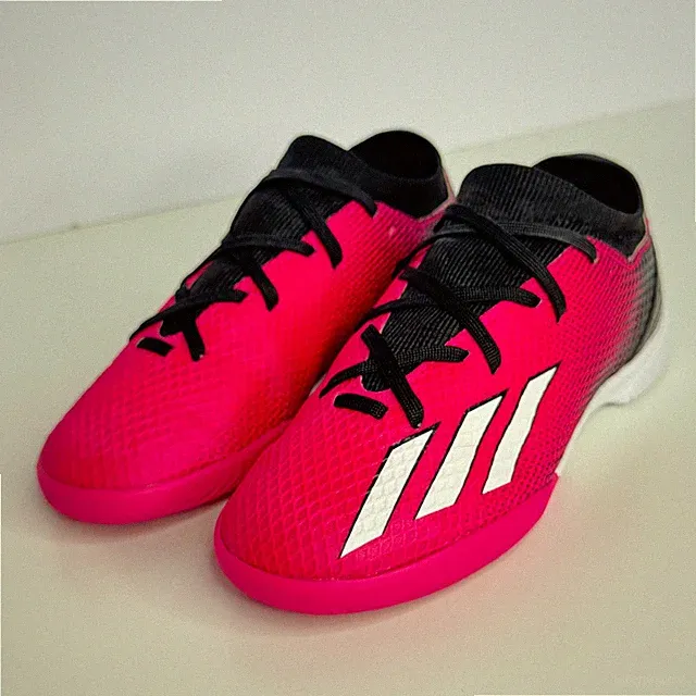Adidas X Speedportal.3 Firm Ground Cleats Little Kid/ Youth 13K Hot pink & Black