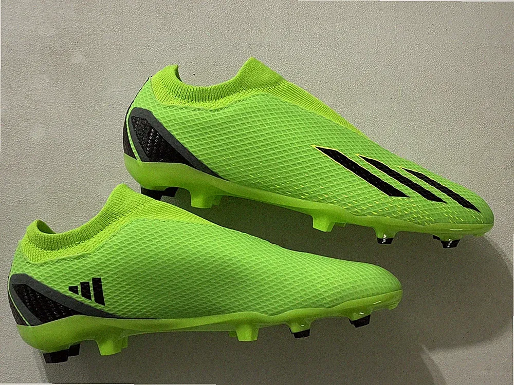 Adidas X Speedportal.3 Laceless Firm Ground Boots Men's Soft Soccer Shoes GW8469