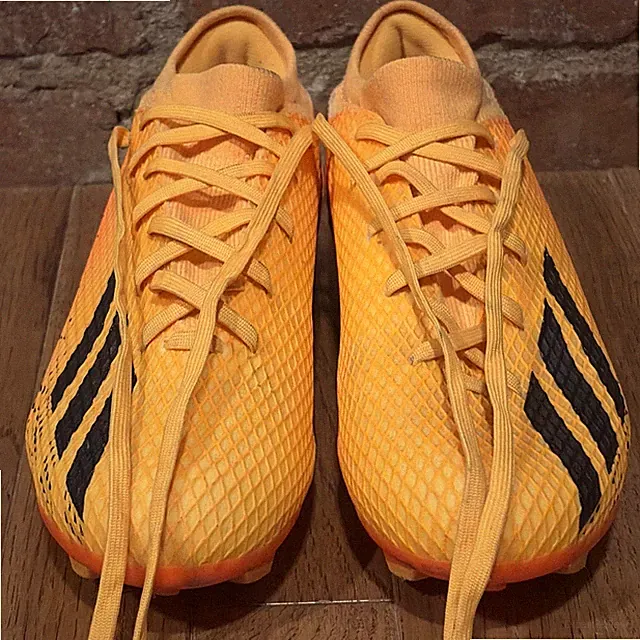 Adidas X Speedportal.3 MG Soar Gold Orange Men Soccer Spikes Cleats | Size 7.5