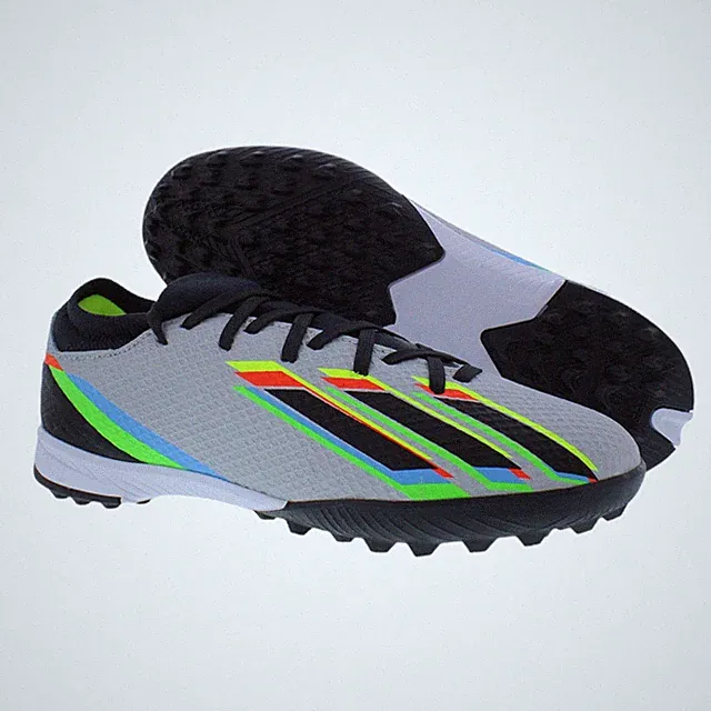 Adidas X Speedportal.3 TF Cleat - GW8491 Black Silver Men's 5