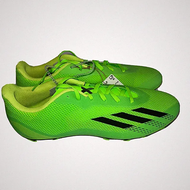 Adidas X Speedportal.4 FxG Soccer Cleats Size Mens 12.5 Wmns 13.5 (GW8494) Green