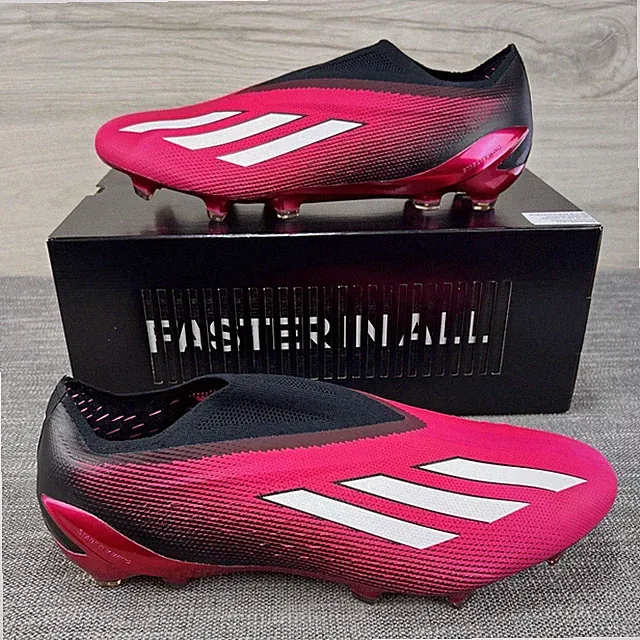 Adidas X Speedportal+ FG Men’s Size 11.5 Soccer Cleats Pink Black GZ5126