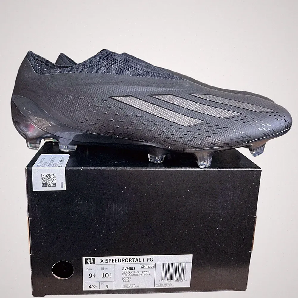 Adidas X Speedportal+ FG Size 9.5 Laceless Soccer Cleats Nightstrike Pack NBY