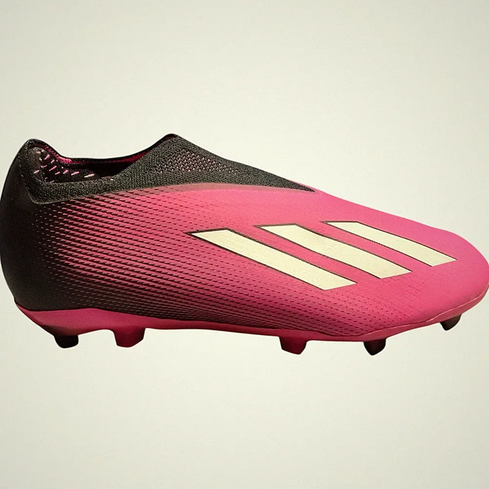 Adidas X Speedportal+ FG Soccer Cleats Kids Junior Size 6 Multi Laceless GZ5120