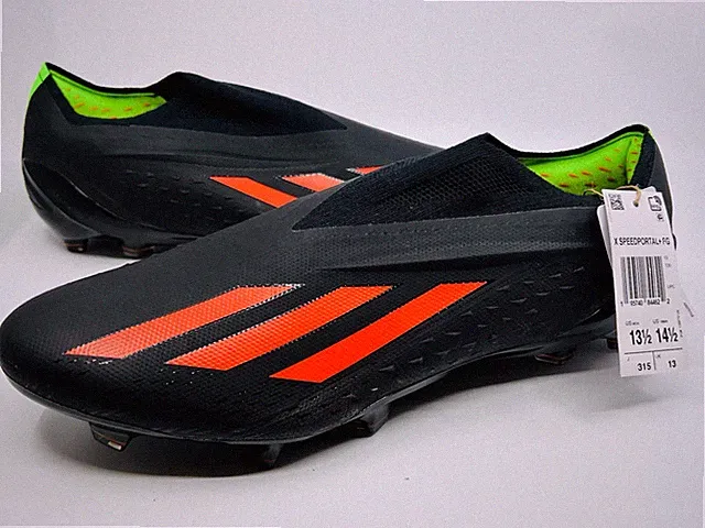 Adidas X Speedportal + FG Soccer Football Black Red Green Messi GW8410 Sz 13.5