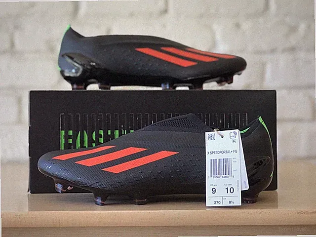 Adidas X Speedportal + FG Soccer Football Black Red Green Messi GW8410 Sz 9 New