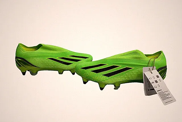 Adidas X Speedportal+ SG Game Data Pack Soccer Cleats Green Men4.5 Wmn5.5 GW8418