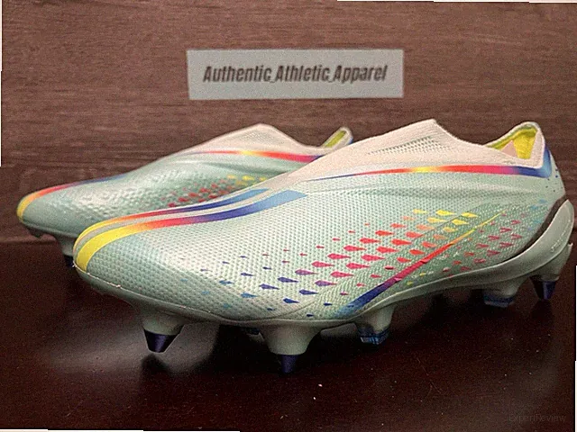 Adidas X Speedportal+ SG Soccer Cleats Clear Aqua Blue Men 6.5 | Wmn 7.5 GW8420