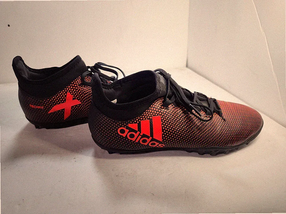 Adidas X Tango Turf Soccer Cleats Men's 7.5 Indoor Futsal Shoes Black Orange