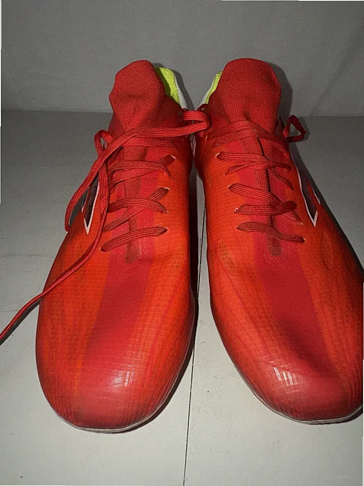 ADIDAS XSPEEDFLOW.2 FG SOCCER CLEATS SIZE 11MENS RED BLACK
