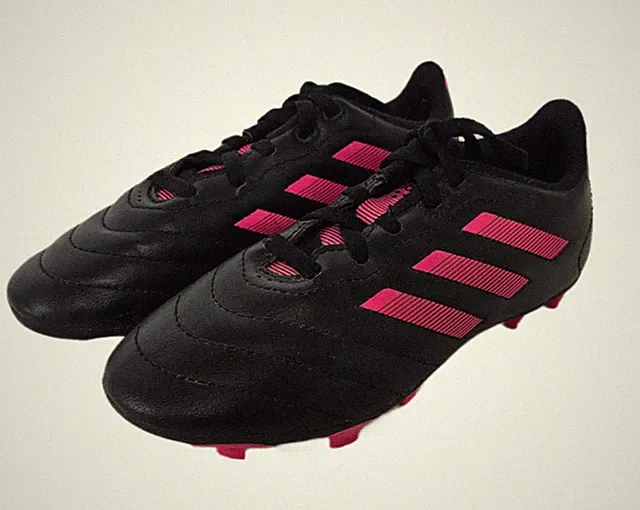 Adidas Youth Child Goletto Vlll Soccer Cleats Pink / Black Sz US 1