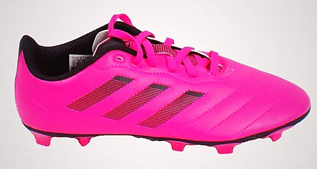 Adidas Youth Girl's Size 6 Pink Goletto VIII FG Soccer Cleats